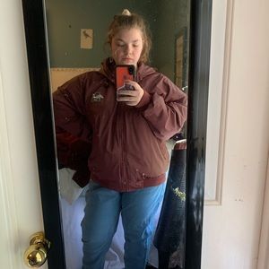 thrifted USA bomber jacket